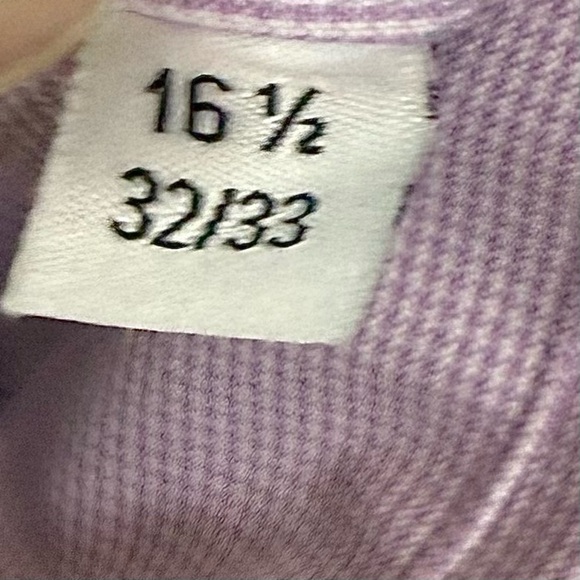 Cooper & Stewart Men’s button down long sleeve dress shirt. Preowned 16 1/2 - Picture 4 of 7